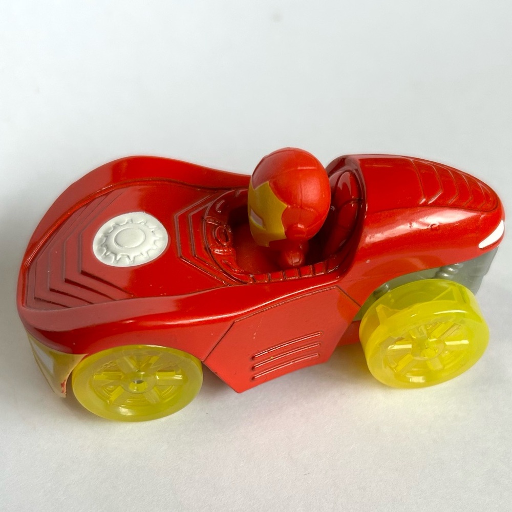 4/$20 Iron Man Car - Spidey and His Amazing Friends - Amazing Metals Jazwares